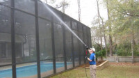 Pool Screen Enclosure Cleaning