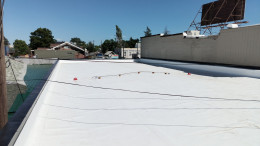 Commercial reroof completed in Spokane