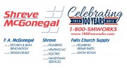 Shreve/McGonegal Plumbing, HVAC, Electrical, Handyman Services
