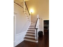 Painted and refurbished staircase
